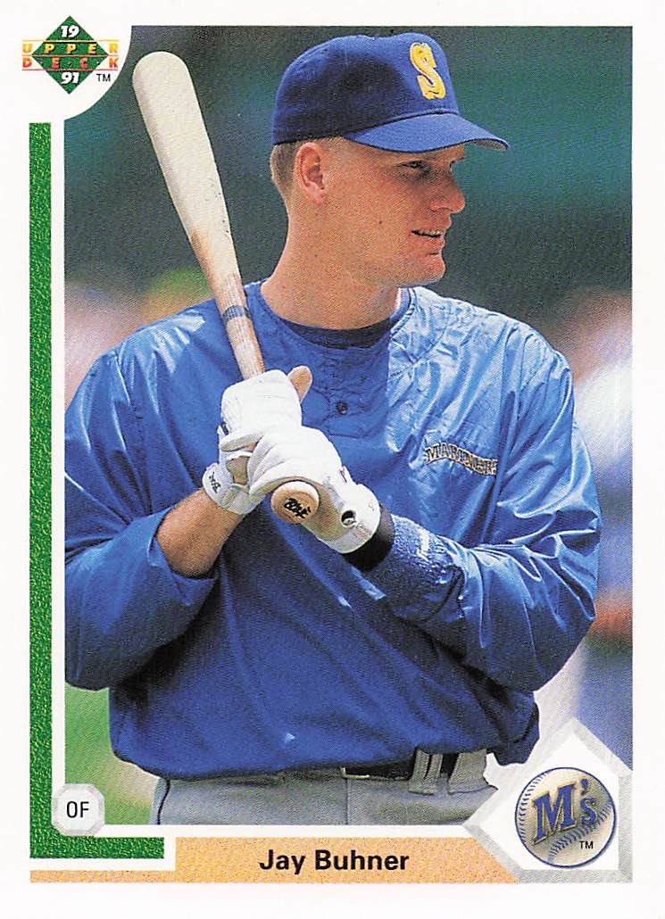 1991 Upper Deck Baseball Jay Buhner #128