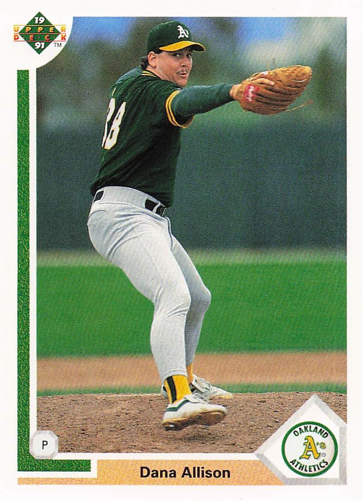 1991 Upper Deck Baseball Dana Allison #771c RC