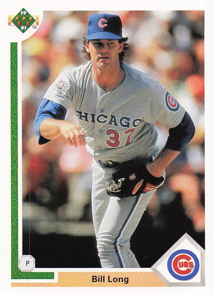1991 Upper Deck Baseball Bill Long #495