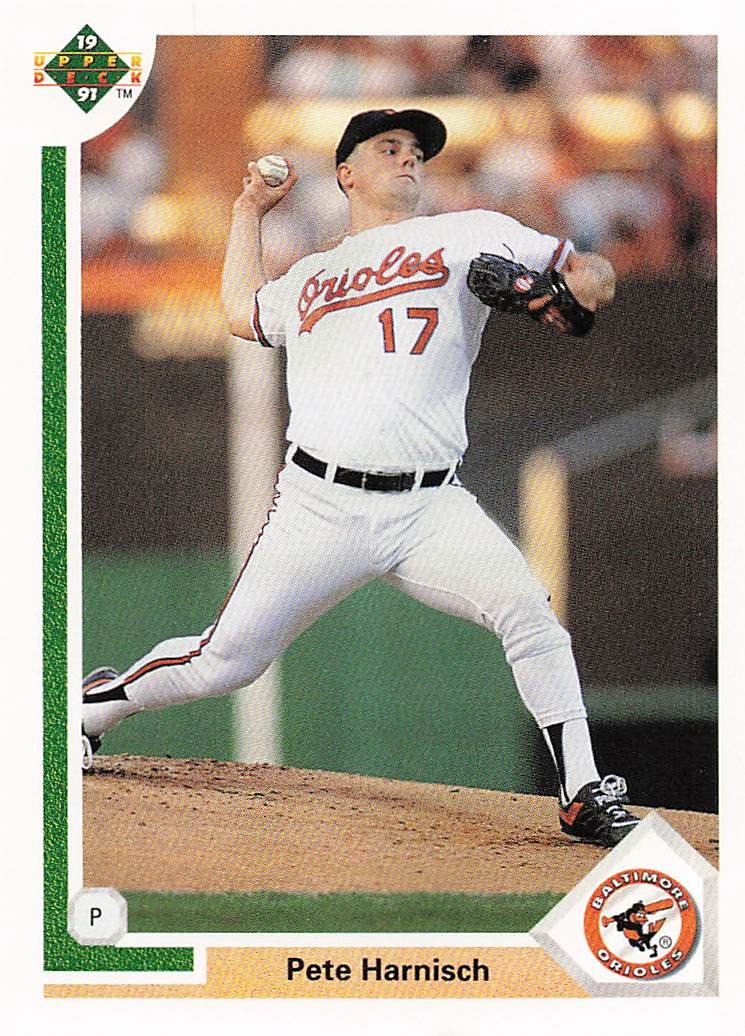 1991 Upper Deck Baseball Pete Harnisch #302d
