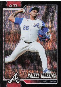 2026 Topps Baseball Black Holo Foil 09/10 Raisel Iglesias #396