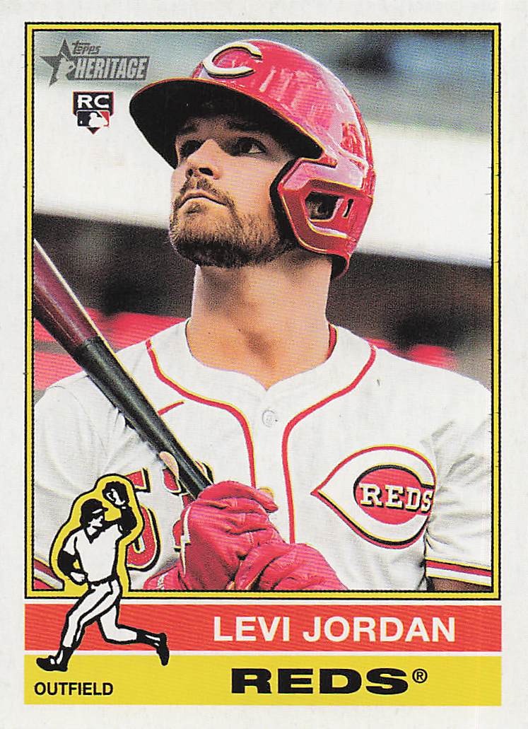2025 Topps Heritage Baseball Levi Jordan #88 RC