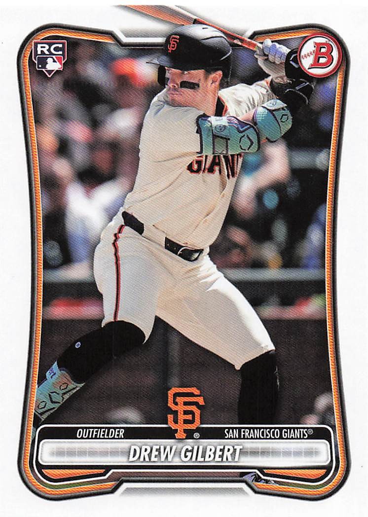 2026 Bowman Baseball Drew Gilbert #40 RC