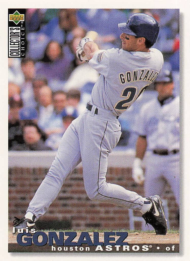 1995 Collector's Choice Baseball Luis Gonzalez #110