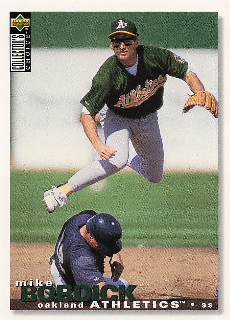 1995 Collector's Choice Baseball Mike Bordick #127
