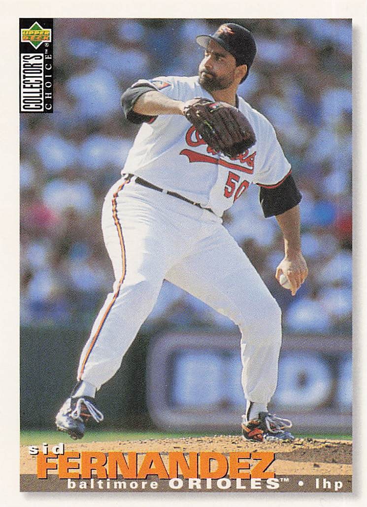1995 Collector's Choice Baseball Sid Fernandez #344