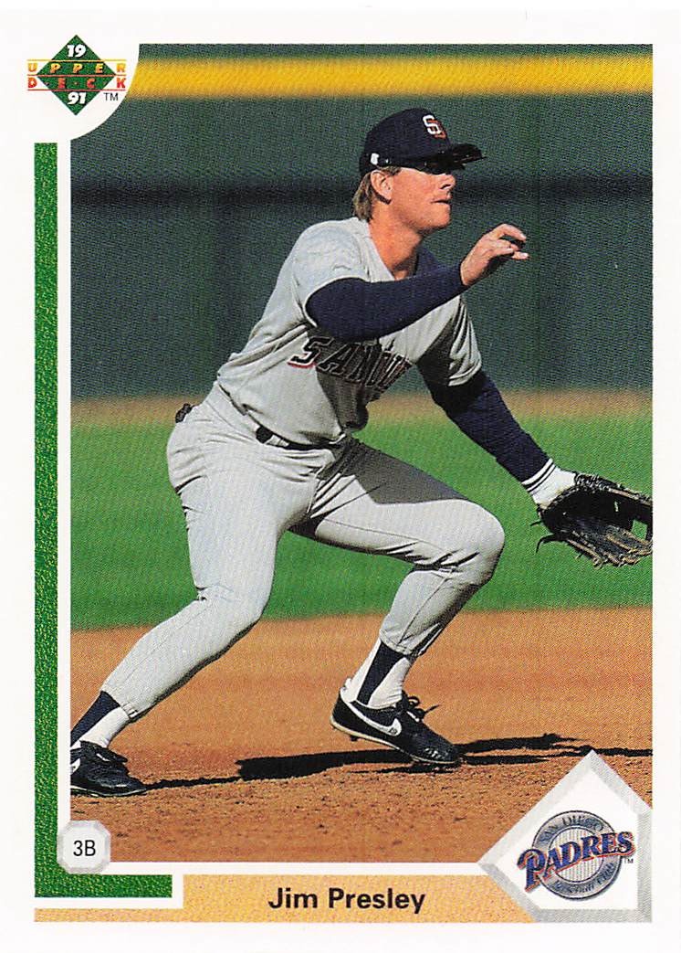 1991 Upper Deck Baseball Jim Presley #791