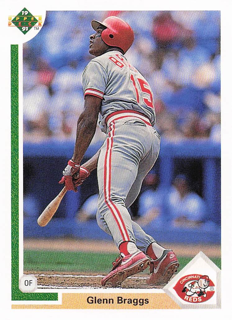 1991 Upper Deck Baseball Glenn Braggs #631