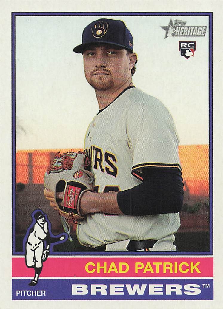 2025 Topps Heritage Baseball Chad Patrick #570 RC