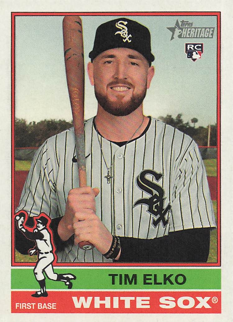 2025 Topps Heritage Baseball Tim Elko #547 RC
