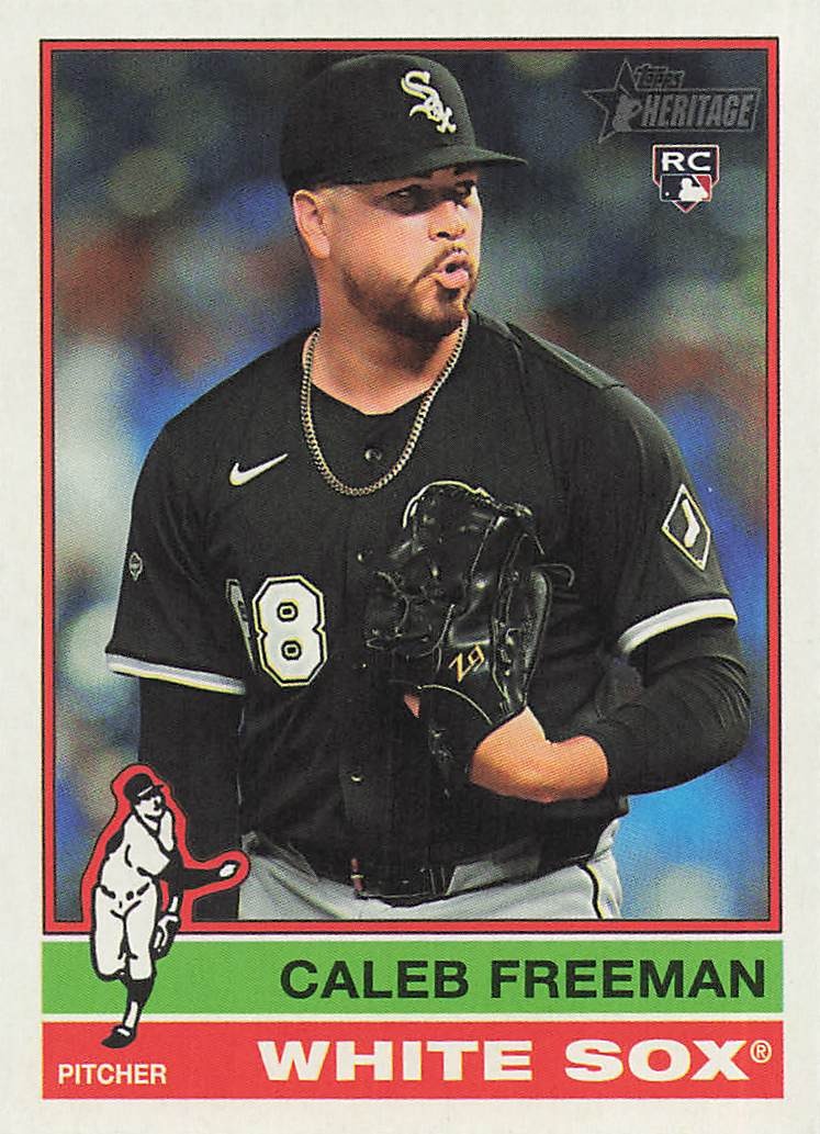 2025 Topps Heritage Baseball Caleb Freeman #621 RC