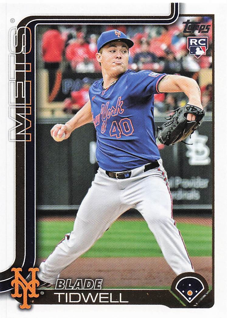 2025 Topps Update Baseball Blade Tidwell #US22 RC