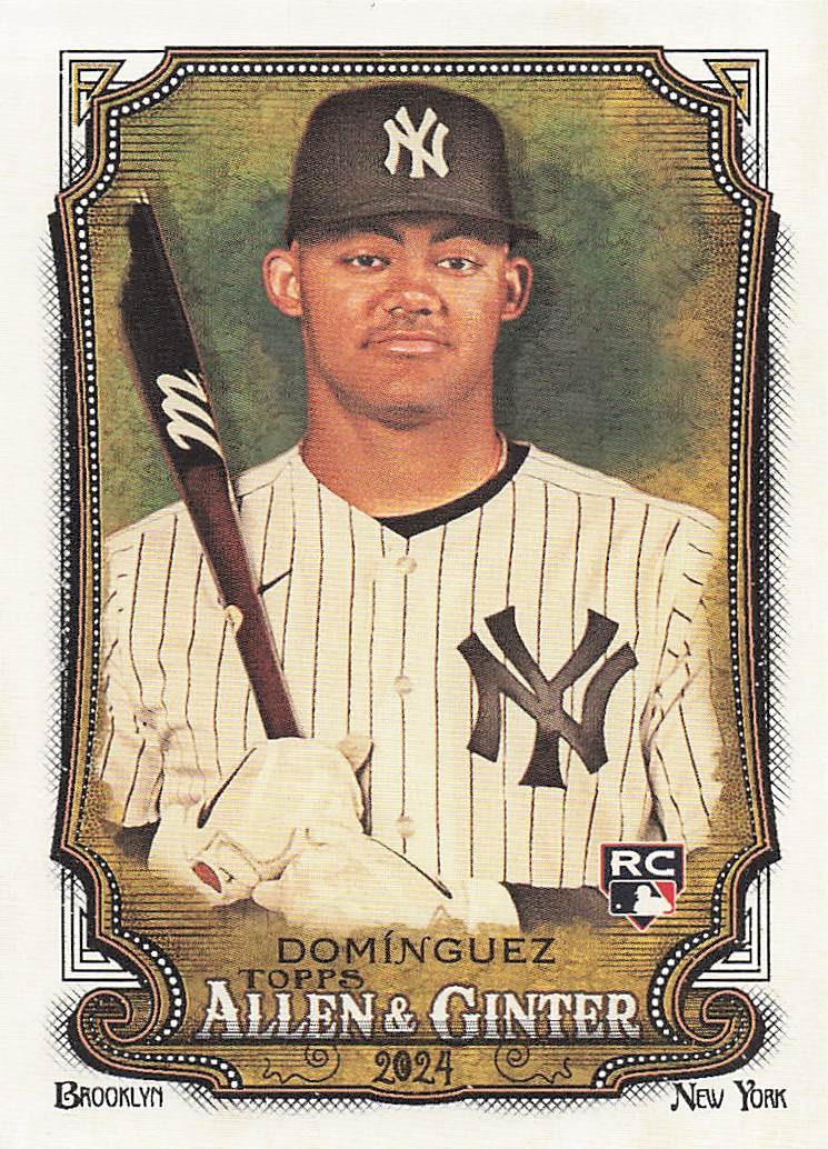 2024 Topps Allen & Ginter Baseball Jasson Domínguez #31 RC
