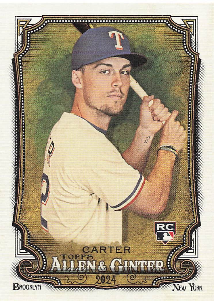 2024 Topps Allen & Ginter Baseball Evan Carter #96 RC
