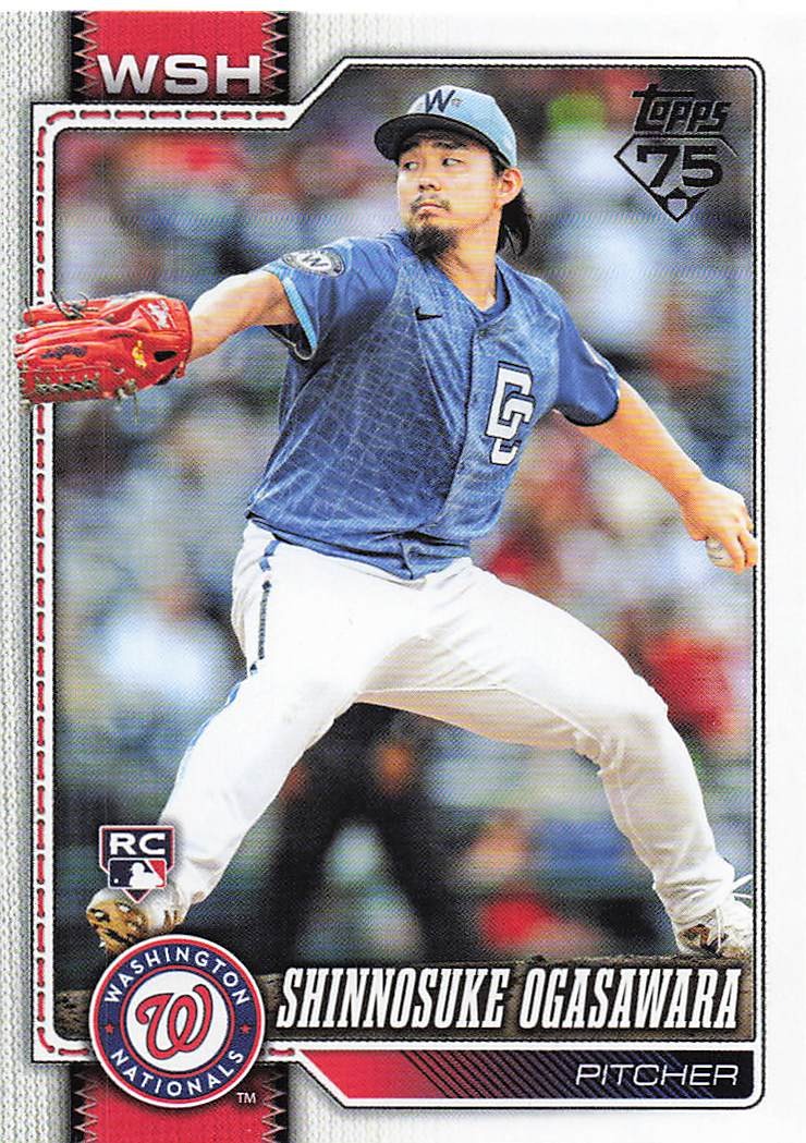 2026 Topps Baseball Shinnosuke Ogasawara #32 RC