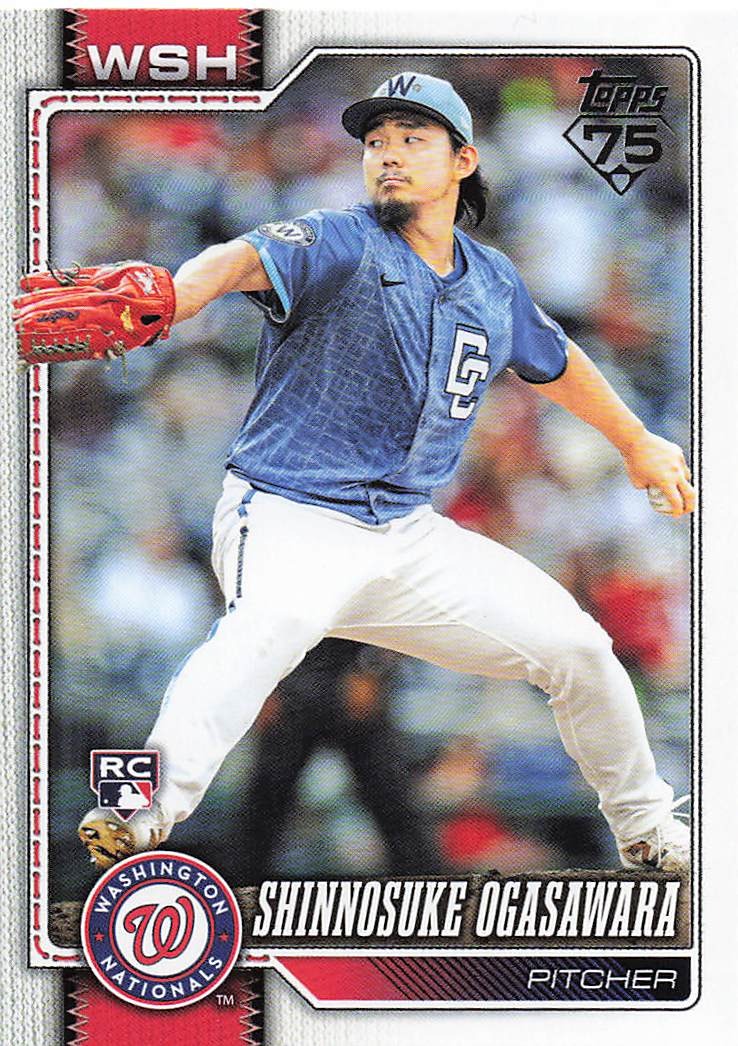 2026 Topps Baseball Shinnosuke Ogasawara #32 RC