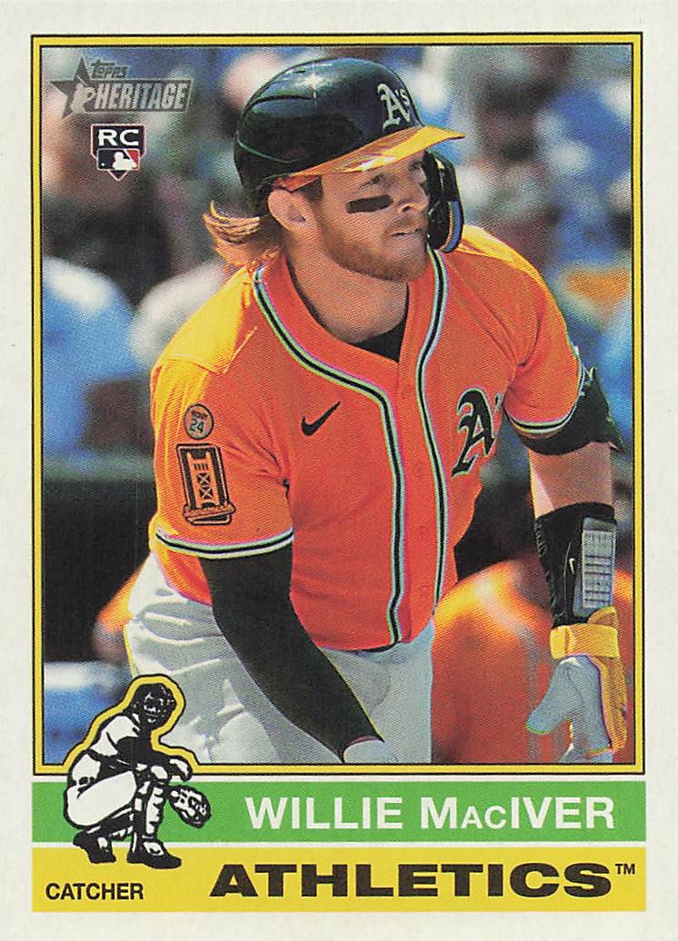 2025 Topps Heritage Baseball Willie MacIver #533 RC