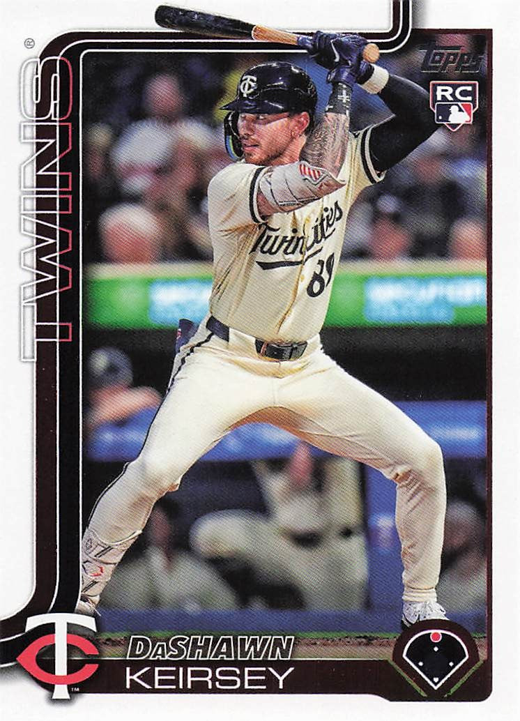2025 Topps Baseball DaShawn Keirsey #605 RC