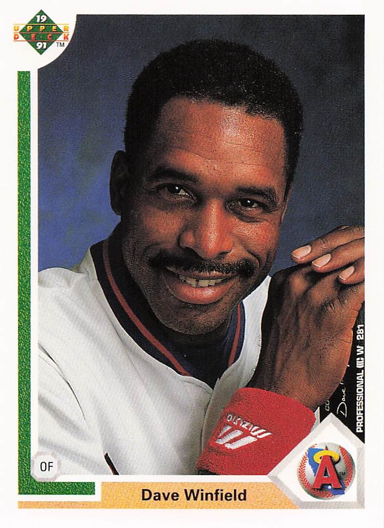 1991 Upper Deck Baseball Dave Winfield #337