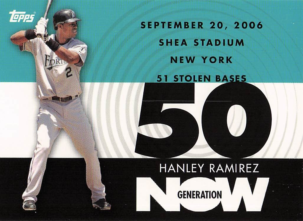 2007 Topps Baseball Generation Now Hanley Ramirez #GN328