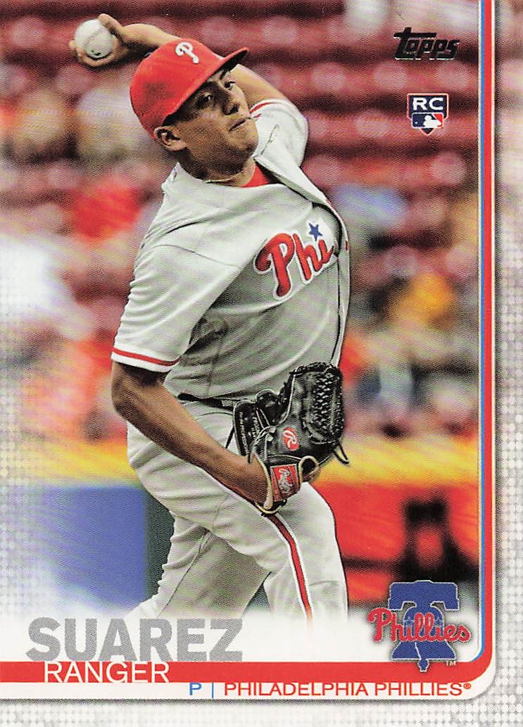 2019 Topps Baseball Ranger Suarez #303 RC
