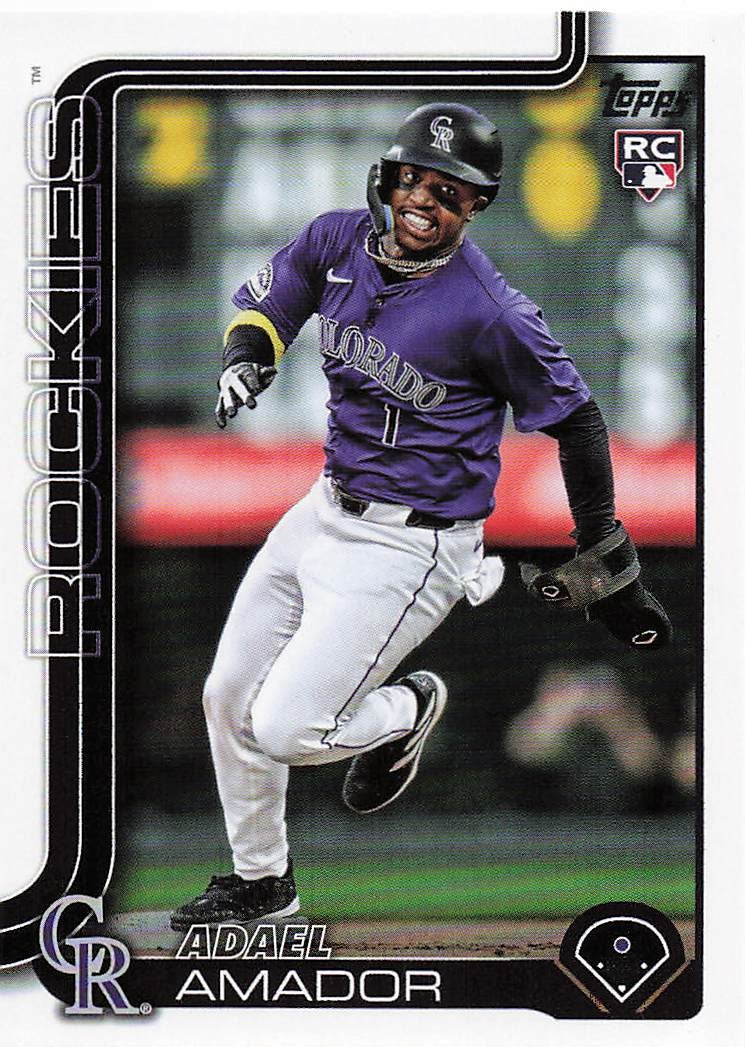 2025 Topps Baseball Adael Amador #191 RC