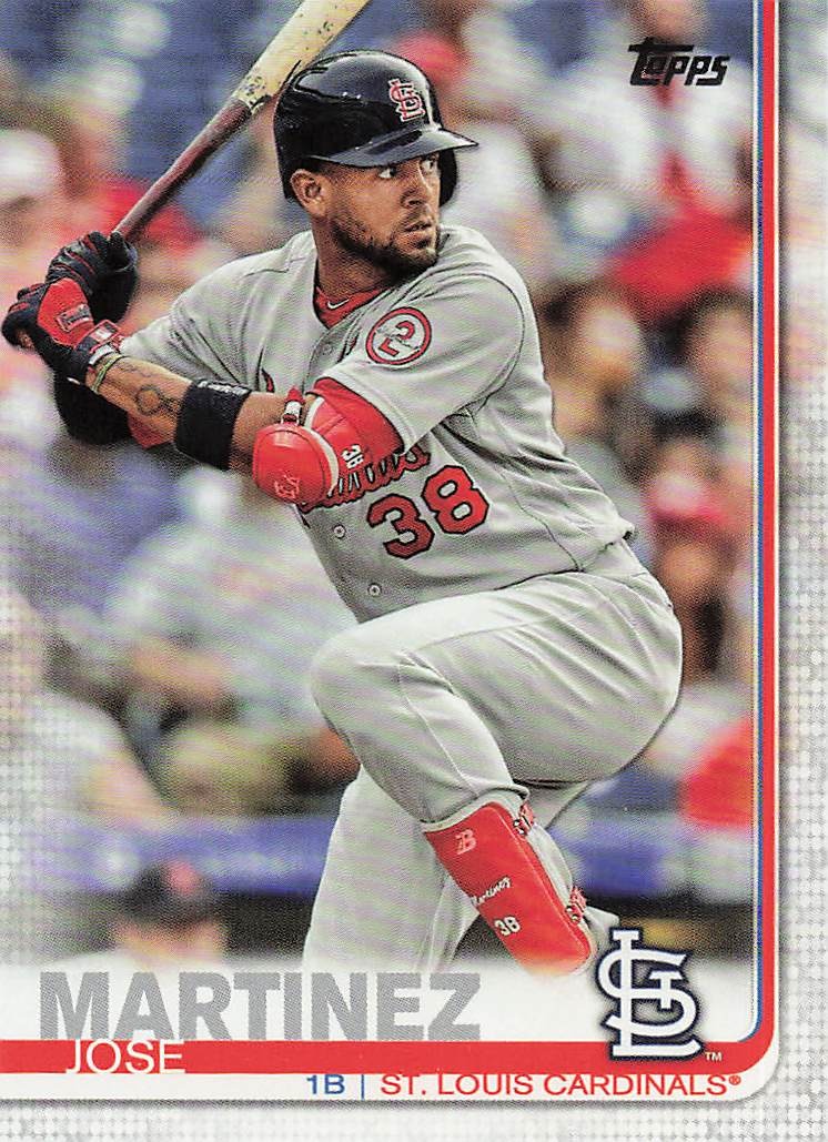 2019 Topps Baseball Jose Martinez #123