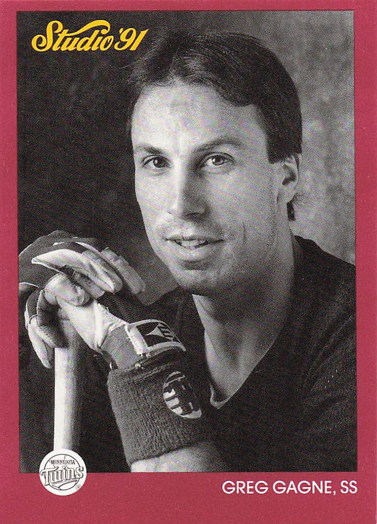 1991 Studio Baseball Greg Gagne #84