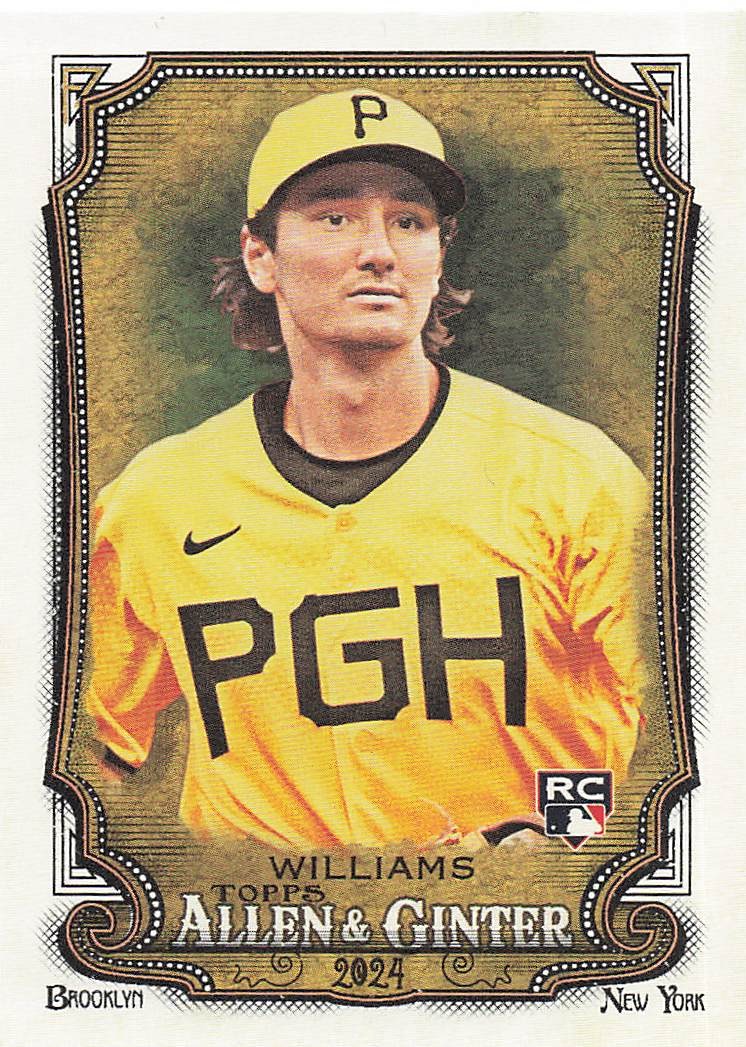2024 Topps Allen & Ginter Baseball Alika Williams #85 RC