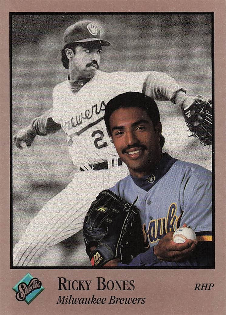 1992 Studio Baseball Ricky Bones #192