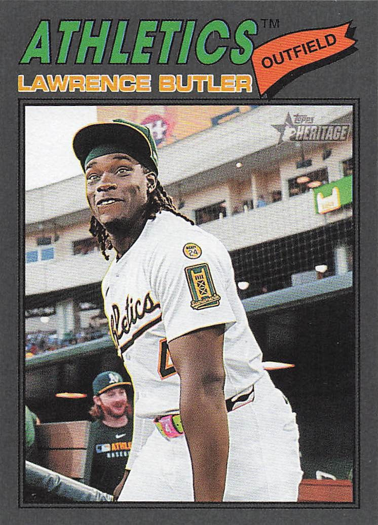 2026 Topps Heritage Baseball Dark Gray Lawrence Butler #94