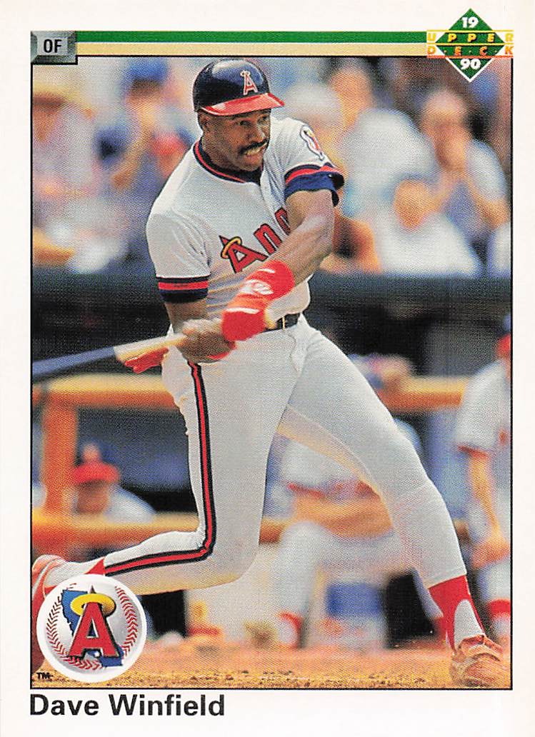 1990 Upper Deck Baseball Dave Winfield #745