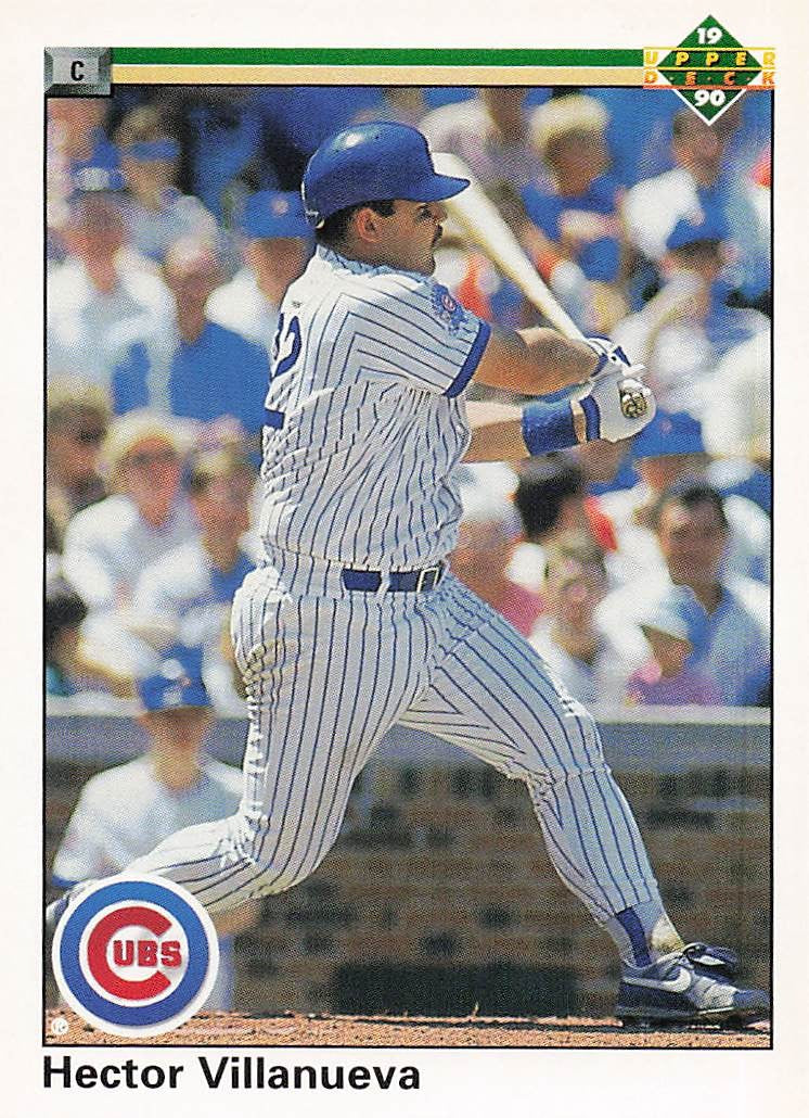 1990 Upper Deck Baseball Hector Villanueva #741 RC
