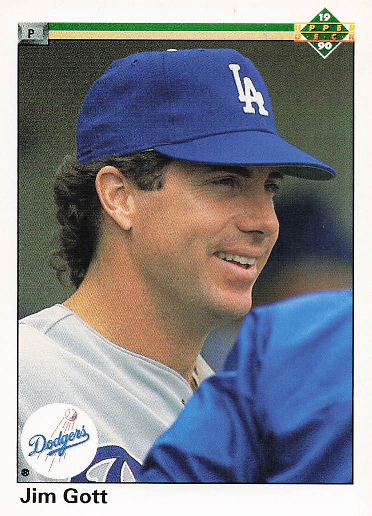 1990 Upper Deck Baseball Jim Gott #701