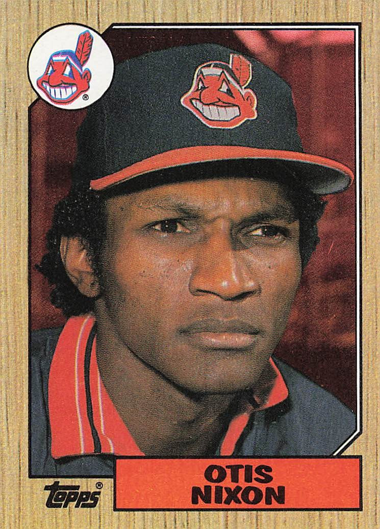 1987 Topps Baseball Otis Nixon #486