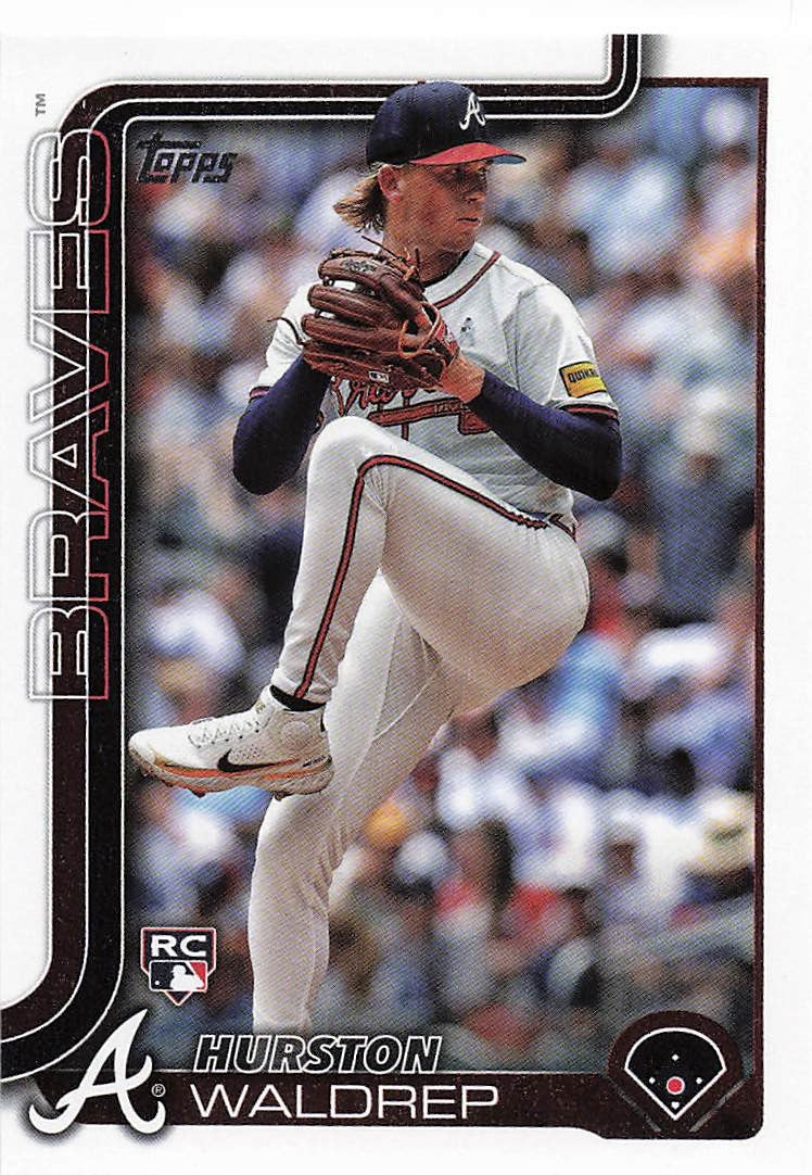 2025 Topps Baseball Hurston Waldrep #253 RC
