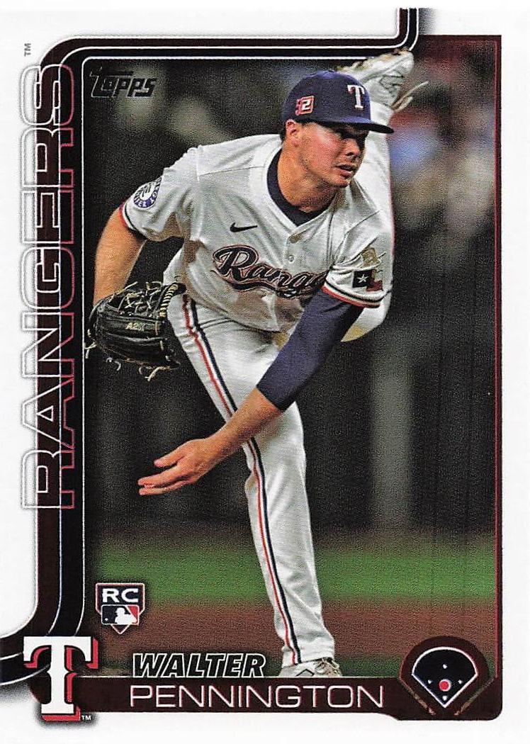 2025 Topps Baseball Walter Pennington #493 RC