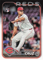 2024 Topps Update Baseball Fernando Cruz #US308 RC