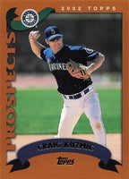 2002 Topps Baseball Craig Kuzmic #323 RC