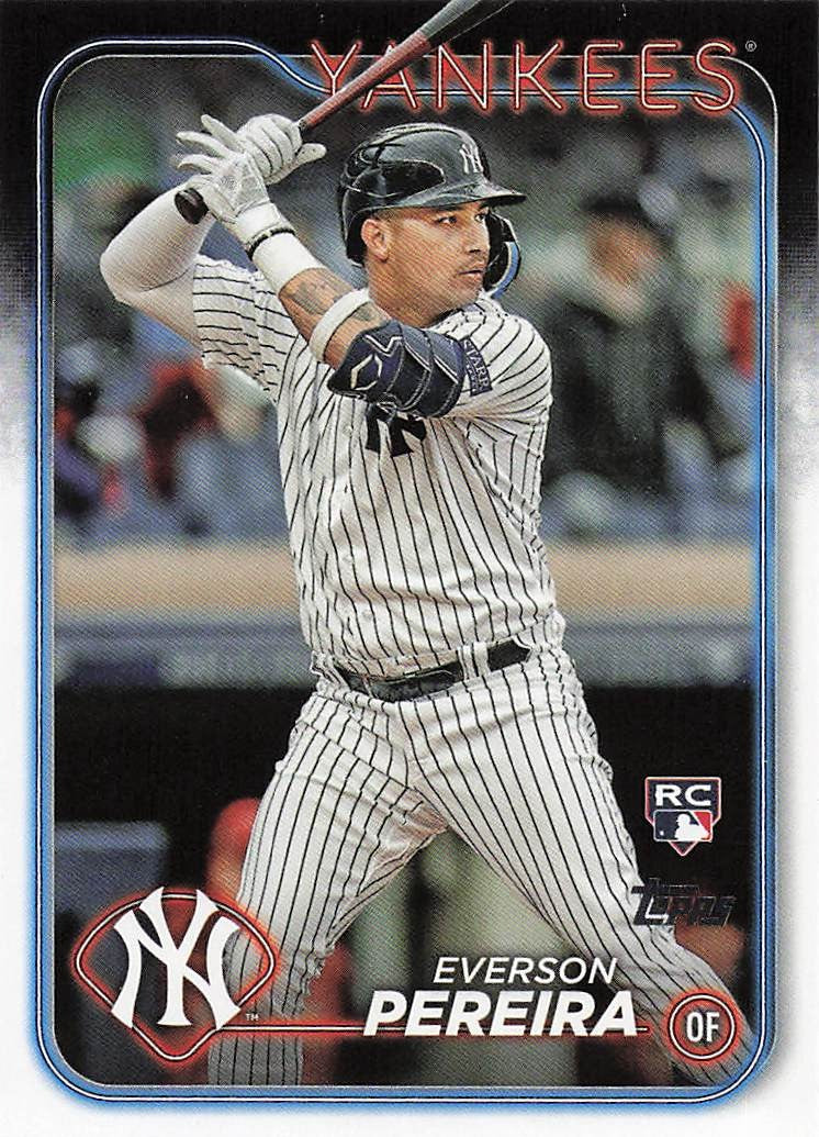 2024 Topps Baseball Everson Pereira #461 RC