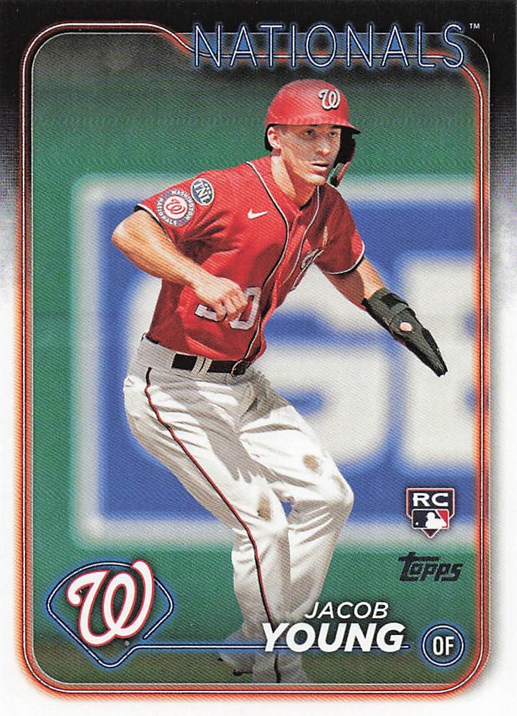 2024 Topps Baseball Jacob Young #397 RC