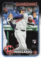 2024 Topps Update Baseball Kyle Manzardo #US262 RC