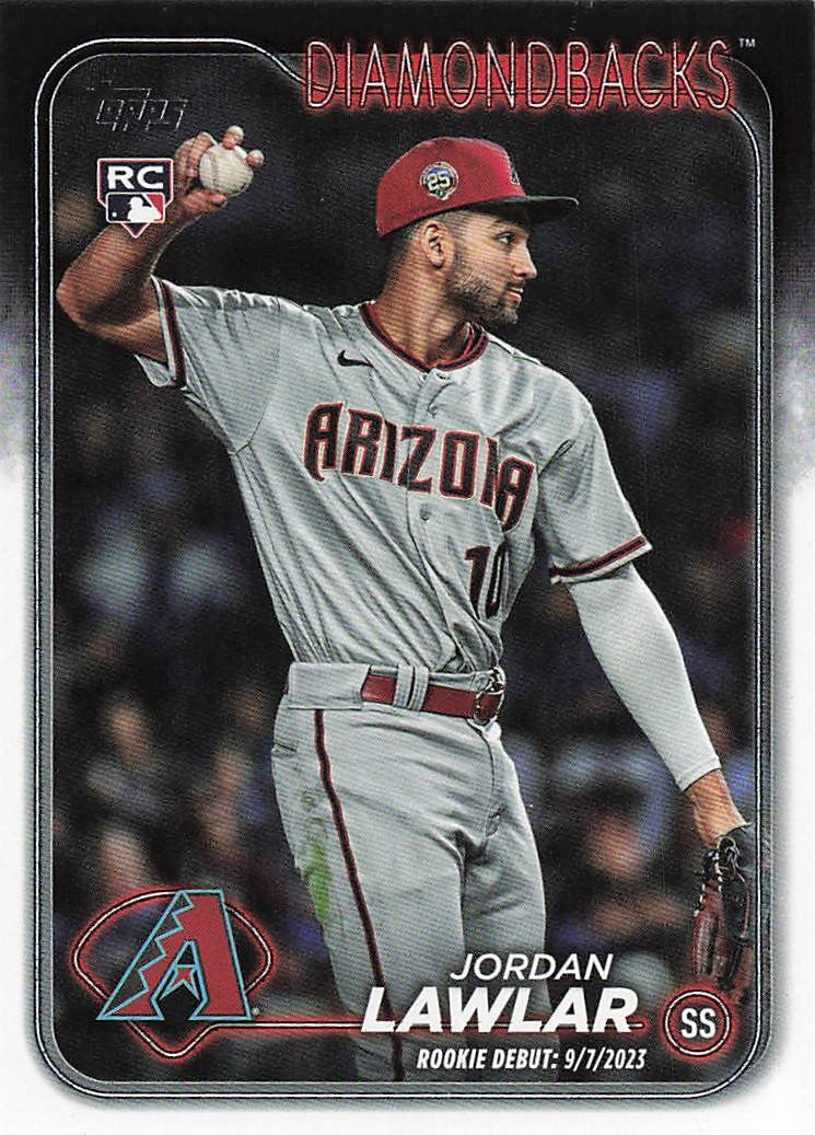 2024 Topps Update Baseball Jordan Lawlar #US41