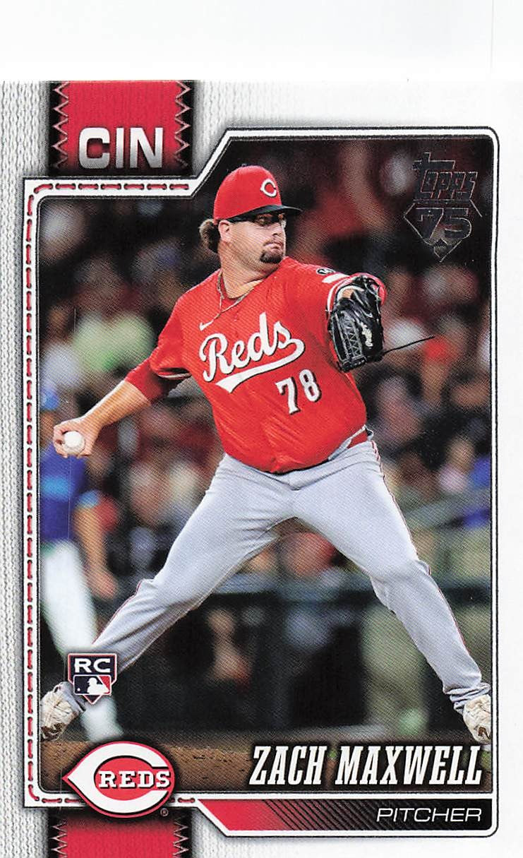2026 Topps Baseball Zach Maxwell #143 RC