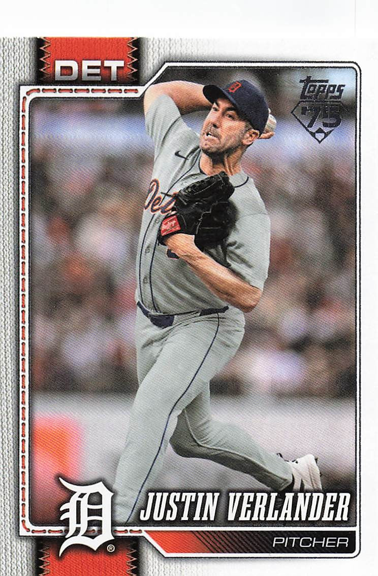 2026 Topps Baseball Justin Verlander #415