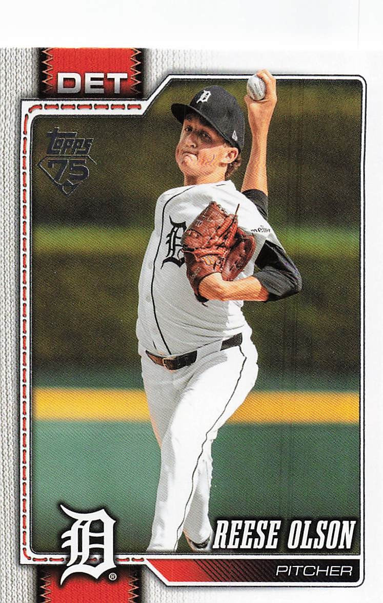 2026 Topps Baseball Reese Olson #639