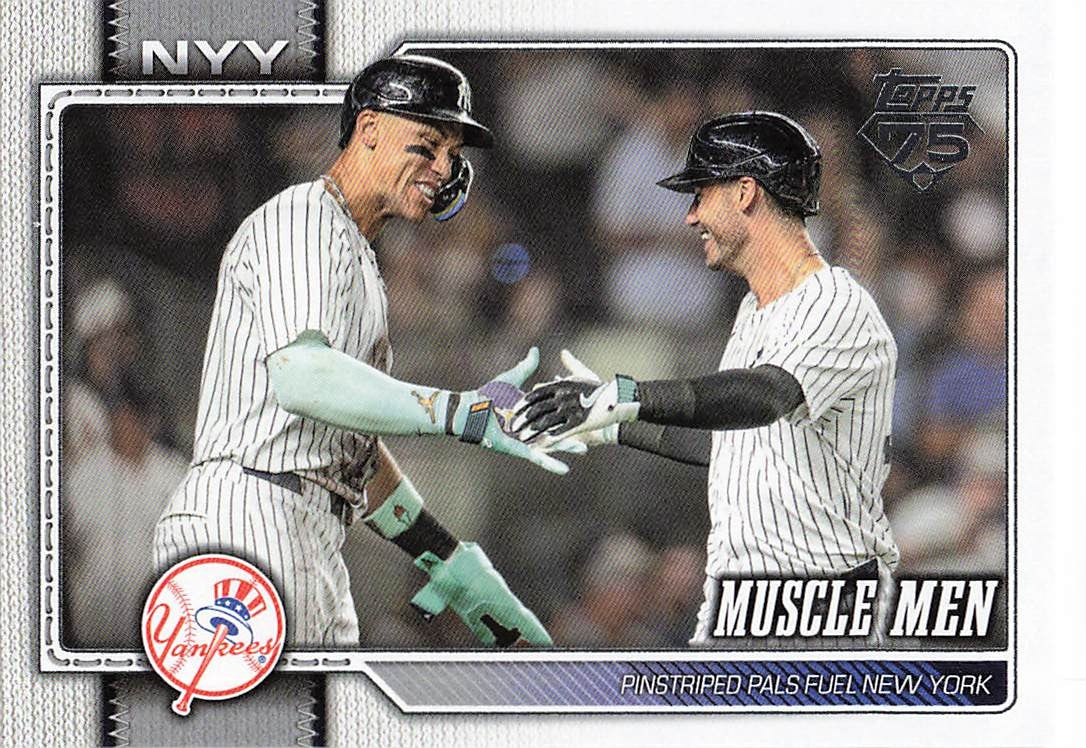 2026 Topps Baseball Muscle Men (Aaron Judge / Cody Bellinger) #479
