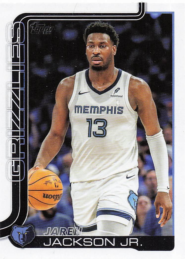 2025-26 Topps Basketball Jaren Jackson Jr. #184