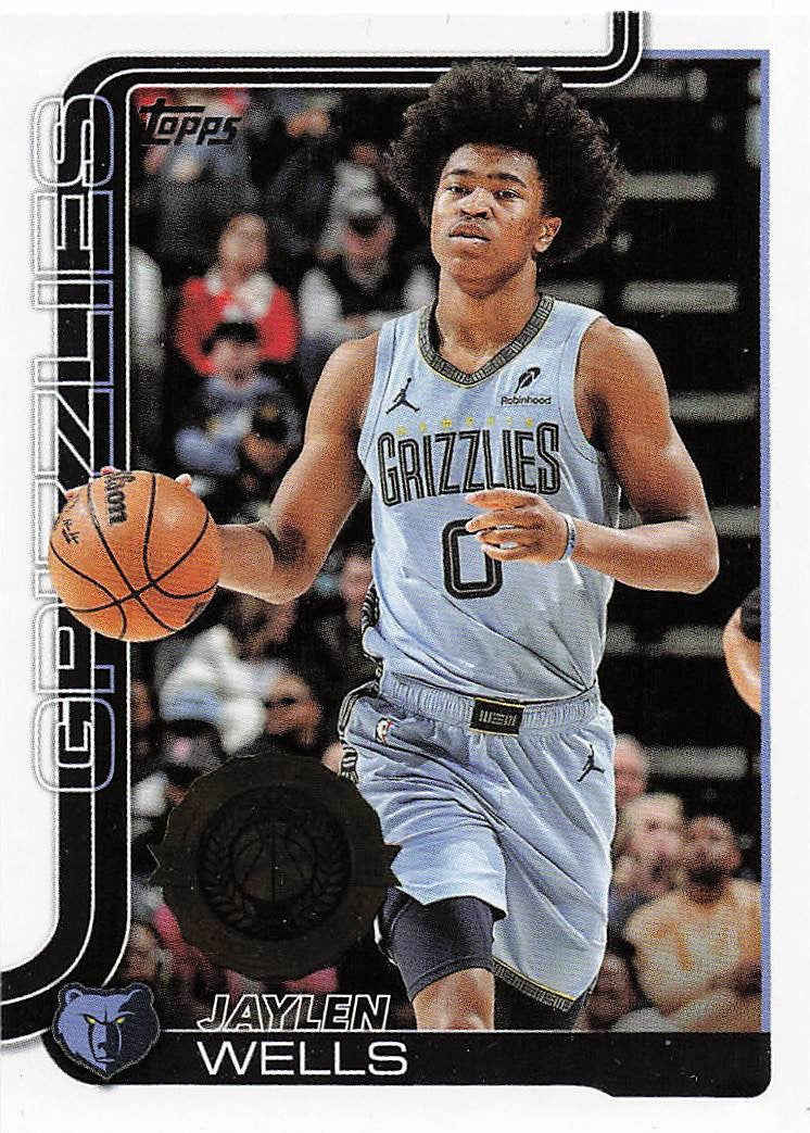 2025-26 Topps Basketball Jaylen Wells #183