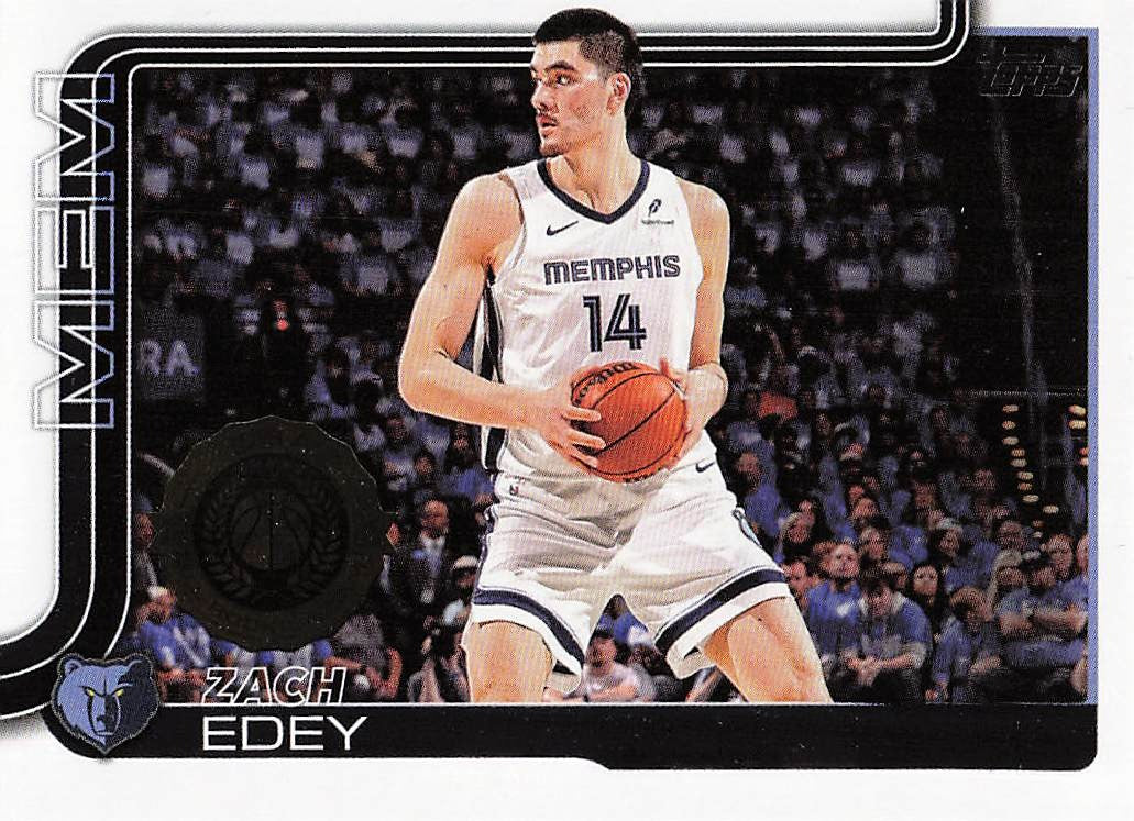 2025-26 Topps Basketball Zach Edey #186